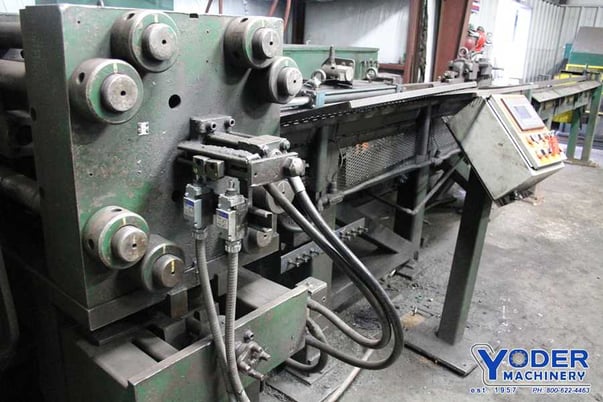 ADC bar & billet automatic shear line, 300 ton capacity, (2) 40 HP motors, #65945 - Image 2