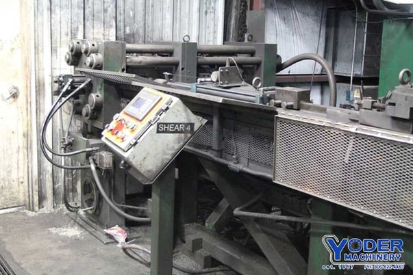 ADC bar & billet automatic shear line, 300 ton capacity, (2) 40 HP motors, #65945 - Image 6