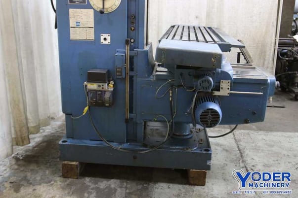 Heckert #FU-450X1800, horizontal mill, 72" x21" table, 3-Axis digital read out, 20 HP, coolant, #71322 - Image 3
