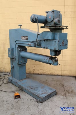 Jetline #RU3-48, sheet planisher, 48" throat, 13000 lb. force, 1.5 HP, 1982, #71520 - Image 1