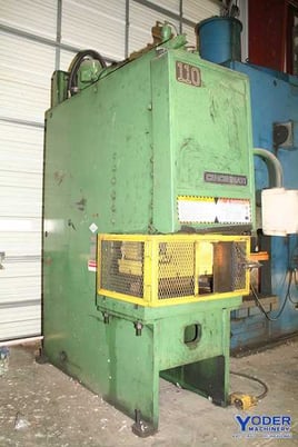 110 Ton, Cincinnati #110-OBS, hydraulic press, 10" stroke, 42" x27" bolster plate, 1981, #65957 - Image 3
