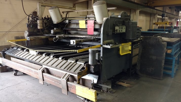 .25" x 10' Cincinnati #1810 AutoShear production shear, 48" front operated power back gauge, 100 SPM, 40 HP - Image 4