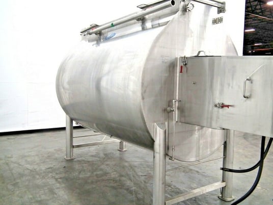 Reitz #RC-70, cream cheese creamer paddle blender, Stainless Steel, 1040 gallon, 58" ID, 91" inside length - Image 5