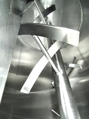 Reitz #RC-70, cream cheese creamer paddle blender, Stainless Steel, 1040 gallon, 58" ID, 91" inside length - Image 7