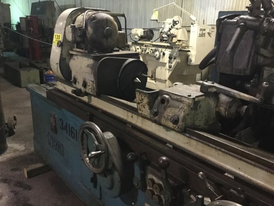 10" x 48" Norton #CTU, 30" x5" x12" wheel, 2 -240 IPM, tailstock, plunge cycle, pick feed - Image 1