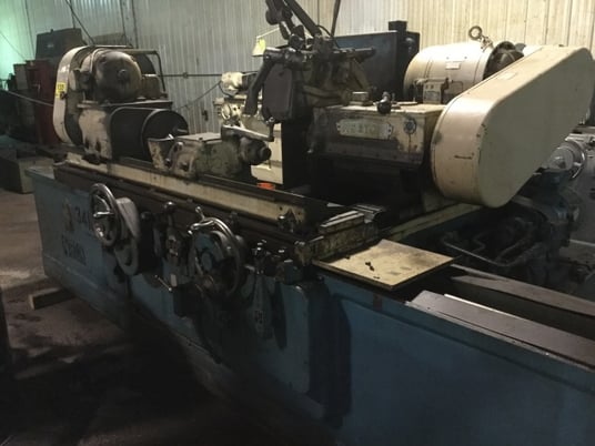 10" x 48" Norton #CTU, 30" x5" x12" wheel, 2 -240 IPM, tailstock, plunge cycle, pick feed - Image 4