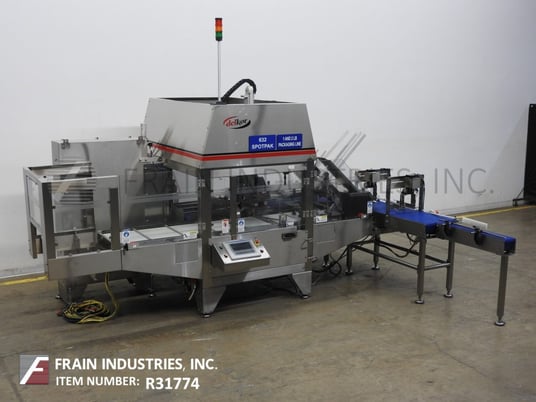Delkor #SP500i Spot-Pak, automatic, Stainless Steel, flat pad product loader, 6 suction cup reciprocating pic - Image 5