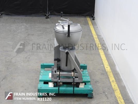 Stephan Machinery #VCM44 A/1, 40 quart vertical bowl chopper, 20" dia x 12" deep bowl, hand operated mixing - Image 3