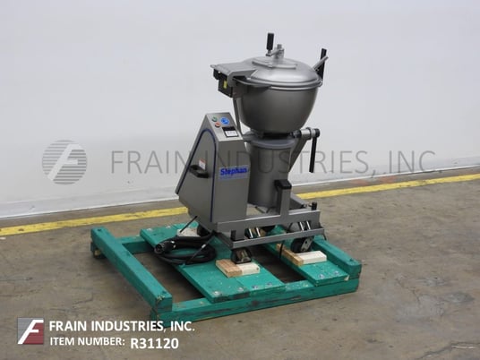Stephan Machinery #VCM44 A/1, 40 quart vertical bowl chopper, 20" dia x 12" deep bowl, hand operated mixing - Image 5