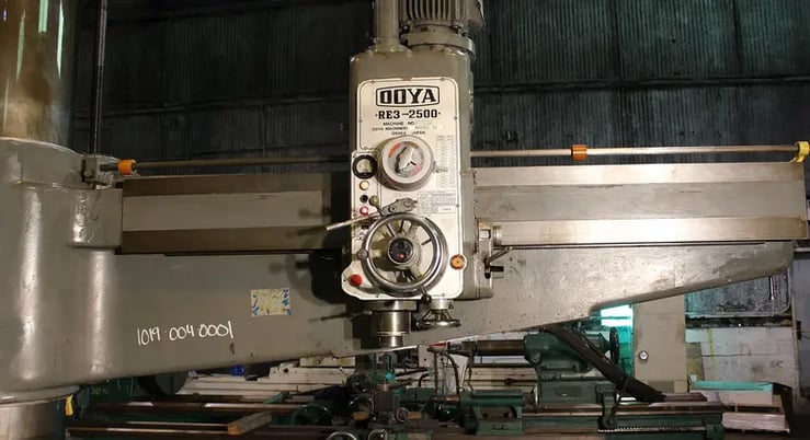 8' -19" Ooya, #5MT spindle, 10 HP main spdl drive, 1979 - Image 2