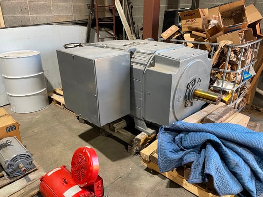 600 HP 850/1100 RPM Reliance, Frame 688ATZ, DPFG, stab shunt, 600VA, 150/300VF - Image 2