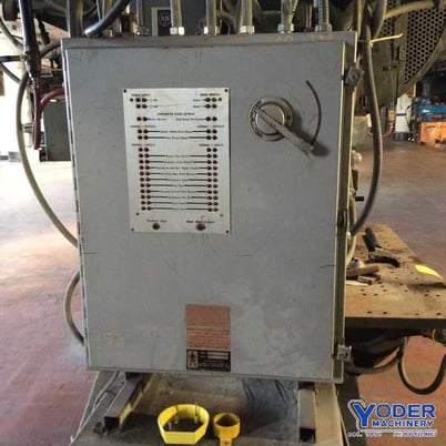 45 Ton, Minster #5, OBI press, 3" stroke, 12.25" shut height, 2-3/4" slide adjustment, air clutch, 5 HP, dual - Image 4