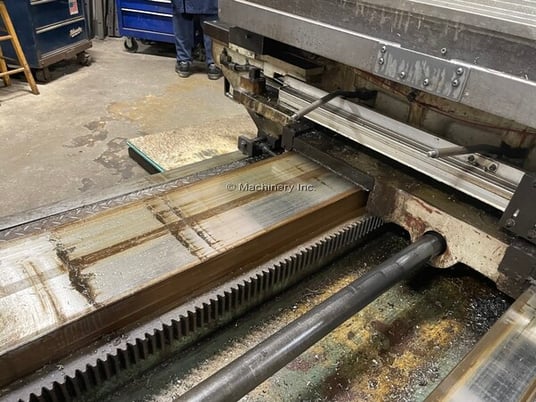 4" Tos #W100A Varnsdorf, 63" X, 44" Y, 49" Z, 35" W, 71-1120 RPM, ISO 50 taper, 49" x49" table, facing head - Image 7