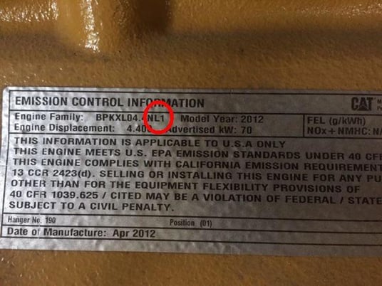 85.5 HP Perkins #1004-4, 2600 RPM, remanufacturerd, skid steer loaders 1700c -1800cx scat trak, #5014 - Image 2
