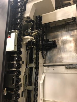 Okuma #MB-5000H, horizontal machining center, 19.7" Pallets, HSK-63A, 15000 RPM, 30 HP, 64 automatic tool - Image 10