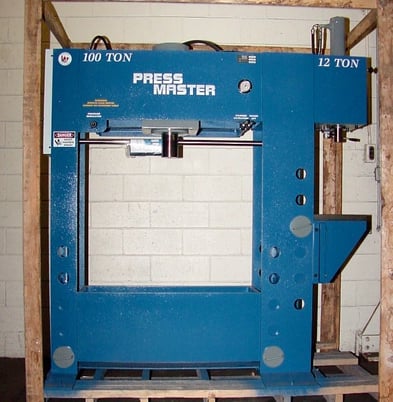 100 Ton, Press Master #HFBP-100/12, side mounted 12 ton C-frame/broaching press, #148308 - Image 7