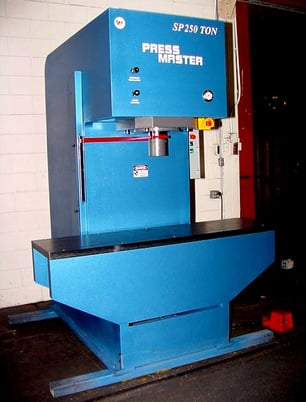 250 Ton, Press Master #SP-250T, straighten press, 16" stroke, 24" daylight, 10 HP, #140369 - Image 2