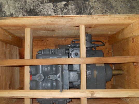 88 GPM Denison #PVP63, variable displacement, hydraulic axial piston pump, 3500 psig, rebuilt - Image 1
