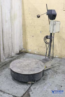 5000 lb. Durant #R925, pallet type coil reel, 36" table diameter, 36"floor to top of table - Image 1