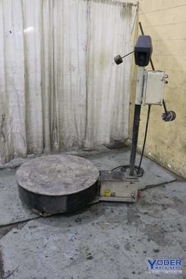 5000 lb. Durant #R925, pallet type coil reel, 36" table diameter, 36"floor to top of table - Image 2