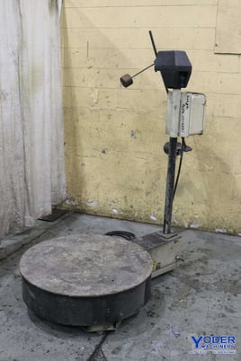 5000 lb. Durant #R925, pallet type coil reel, 36" table diameter, 36"floor to top of table - Image 3