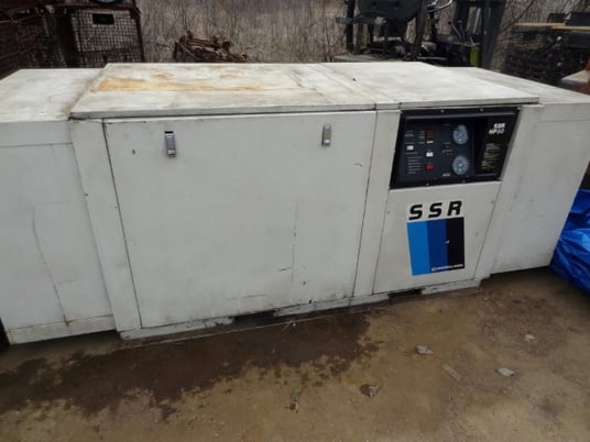 50 HP Ingersoll-Rand #HP50, Rotary Screw Air Compressor, 79000 hours - Image 1