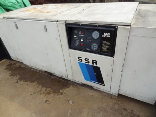 50 HP Ingersoll-Rand #HP50, Rotary Screw Air Compressor, 79000 hours - Image 5