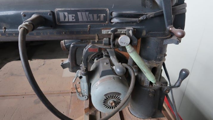 Dewalt #GE, radial arm saw with stand - Image 4