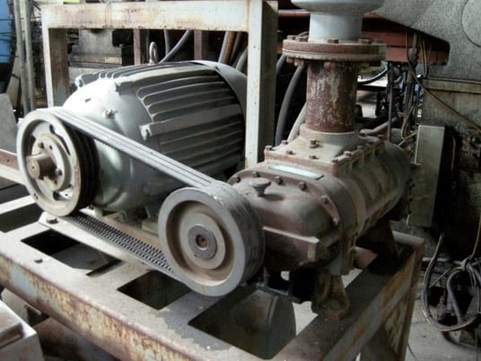 Tuthill pneumatic conveyor, 50 HP - Image 2