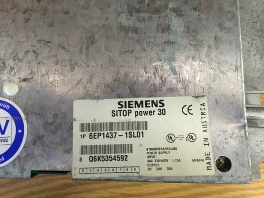 Siemens Sitop Power 30, 6EP1437-1SL011 - Image 2