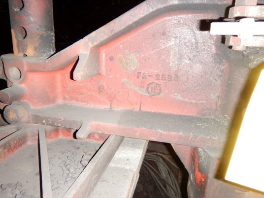 Osborn JSRL #722RA, molding machine, stub roller, in/out, air head - Image 5