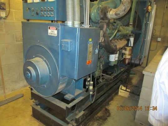 325 KW Consolidated Power #410DIT, 406 KVA Detroit Diesel Generator, 480 Volts - Image 1