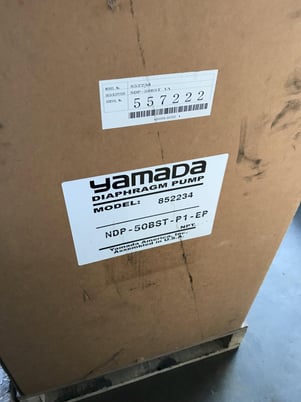 Yamada #NDP-50ST-P1-EP, diaphragm pump - Image 5
