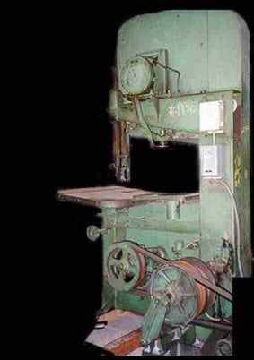 35-1/4" x 14" DoAll Zephyr#3620-36R, vertical band saw, 1/16"-1" band width capacity, 85-15000 FPM, 10 HP - Image 1