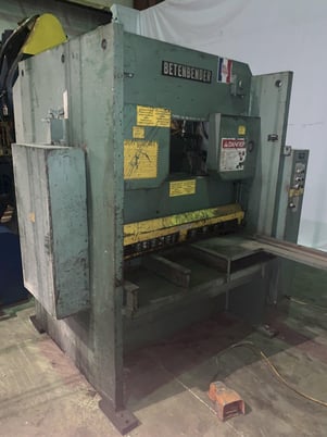 1/2" x 4' Betenbender #4-500, hydraulic squaring shear, 36" front operated power back gauge, 13 SPM, 11 - Image 1