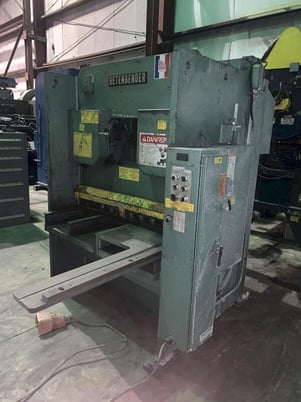 1/2" x 4' Betenbender #4-500, hydraulic squaring shear, 36" front operated power back gauge, 13 SPM, 11 - Image 2