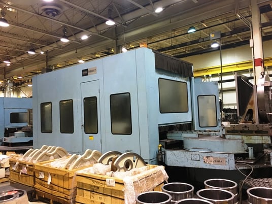 Toyoda #FHN-100T, 3-Axis horizontal machining center, 63" X, 47.3" Y, 43.3" Z, 4500 RPM, 120 automatic tool - Image 2