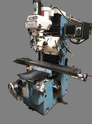 Southwestern Industries Trak #TRM, 2-Axis CNC bed mill, 10" x50" table, 3 HP, 1995, #14143 - Image 1