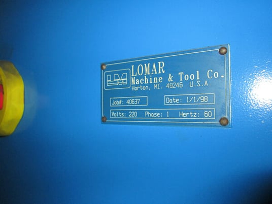 Hose Cutting, Lomar, fully automatic, programmable, hot stamping, marking machine - Image 8
