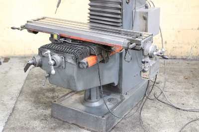 Lagun #FTV-1, 10" x44" table, 3 HP, 30" X, 16" Y, 5" Z, 26" power feed, R-8 spindle taper, digital read out - Image 3
