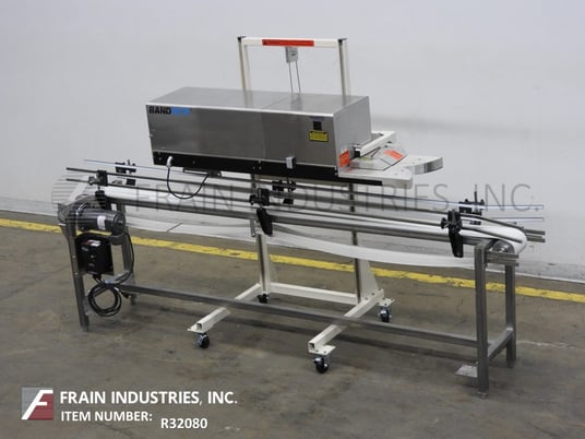 Bandrite #6000, automatic, continuous motion, band style, bag sealer, rated from 0-750" per minute, bag trim - Image 1
