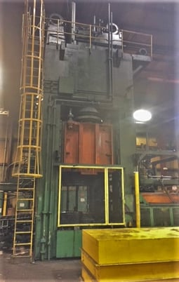 4000 Ton, Danly #H-4000-92-84, hydraulic press, 60" stroke, 81" daylight - Image 1