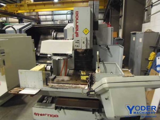 Sharnoa #HPM-25E, machining center & Nikkon 4th axis, 25" X, 16" Y, 20" Z, 16 automatic tool changer, 10000 - Image 1