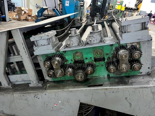 20000 lb. Coe Press Equipment Press coil cradle straightener combination, 72" wide - Image 3