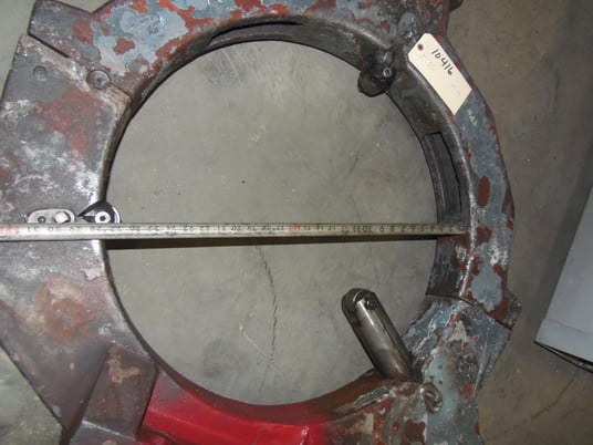 Steady Rest, 27" dia. thru hole, 13"-21.5" part capacity, 13.5" W of base, 19" centerline height - Image 5