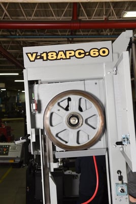 18"/36 x 22"/25" Hyd-Mech #V-18/20/25, VCS-20/36, Automatic Vertical Tilt Frame Band Saw, new, #14445-13149 - Image 5