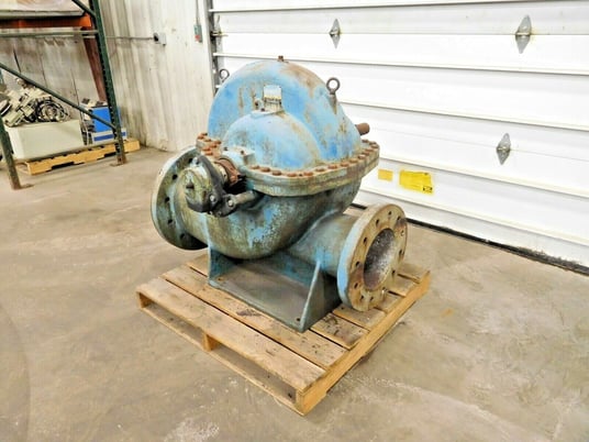 Ingersoll-Rand #10LR-18S, Cast Iron centrifugal pump, type S, 375 psig, 10 & 14 inlets - Image 3