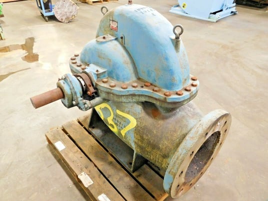 Ingersoll-Rand #10LR-18S, Cast Iron centrifugal pump, type S, 375 psig, 10 & 14 inlets - Image 5