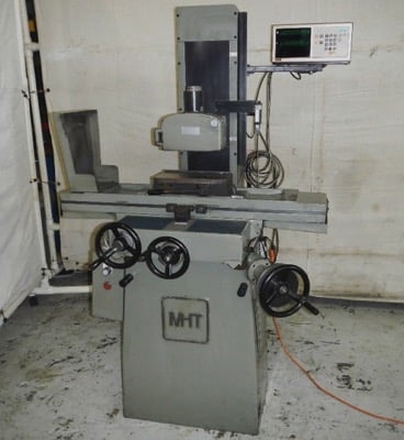 6" x 12" Mitsui #MSG-200MH Hand Feed, roller ways, 2-Axis digital read out, Walker fine line permanent - Image 1