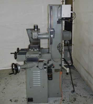 6" x 12" Mitsui #MSG-200MH Hand Feed, roller ways, 2-Axis digital read out, Walker fine line permanent - Image 4